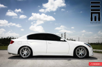 ���� ������� Vossen: CV2 - Matte Silver Machined / Stainless Lip - F: 20x9 / R: 20x10.5