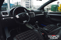 ���� ������� Vossen: CV1 - Matte Black Machined / Stainless Lip - F: 19x8.5 / R: 19x10